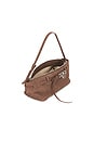 view 4 of 4 SAC À BANDOULIÈRE GRANDMA in Milk Brown Nubuck