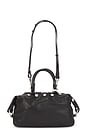 view 1 of 7 MINI-SAC SUMPLING in Black Washed Nappa