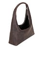 view 5 of 4 Hobo Shoulder Bag in Sepia Pull-up
