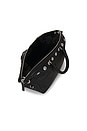 view 5 of 5 Dumpling Stud Mini in Black Washed Nappa