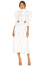 view 2 of 4 Primrose High Neck Dress in White