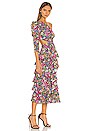 view 2 of 3 Primrose One Shoulder Dress in Multicolor