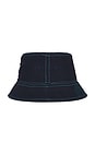 view 3 of 3 Artigianale Bucket Hat in Navy