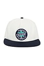 view 1 of 2 Palmera Snapback Hat in White & Midnight