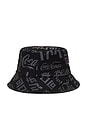 view 3 of 4 x Coca Cola International Bucket Hat in Black