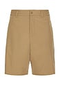 view 1 of 6 Tonino Hybrid Short in Dark Khaki
