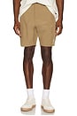 view 5 of 6 Tonino Hybrid Short in Dark Khaki