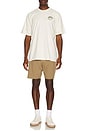 view 6 of 6 Tonino Hybrid Short in Dark Khaki