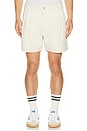 view 5 of 6 Classic Pleated Short in Sand