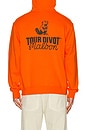 view 4 of 7 Fesque Tour Divot Hoodie in Flame & Bark Camo