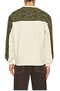 view 2 of 5 Tierra Crewneck Sweater in Cream & Olivine
