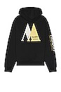 view 1 of 3 Twin Peaks Hoodie in Aged Black