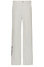 view 1 of 6 Cannes Pleated Trouser in Blue