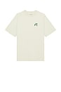 view 4 of 5 Bermuda Palms Tee in Green Tint