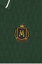 view 3 of 5 Crest Knit Polo in Myrtle