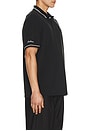 view 2 of 6 Fairway Applique Pique Polo in Black