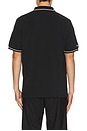 view 3 of 6 Fairway Applique Pique Polo in Black