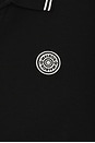 view 6 of 6 Fairway Applique Pique Polo in Black