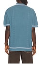 view 2 of 5 Navarro Polo in Aegean Blue