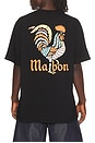 view 1 of 4 Bermuda Rooster Tee in Black
