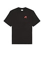 view 4 of 4 Bermuda Rooster Tee in Black