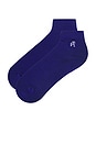 view 2 of 2 Capri Ankle Sock in Blue