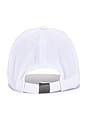 view 3 of 3 Angelique Dad Hat in White
