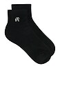 view 1 of 2 Capri Ankle Sock in Black
