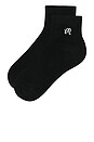 view 2 of 2 Capri Ankle Sock in Black