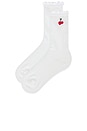 view 2 of 2 X Hvn Allita Sock in White