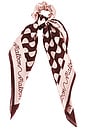 view 1 of 6 Adanna Scrunchie Scarf in Raspberry Truffle & Rosy Touch