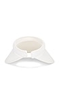 view 3 of 3 Claire Visor in Ivory