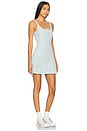 view 2 of 4 Gia Pleated Mini Dress in Light Blue