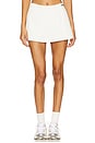 view 1 of 6 Georgia Pleated Skort in Ivory