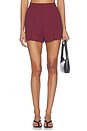 view 1 of 6 Florencia Short in Raspberry Truffle