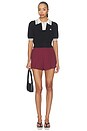 view 5 of 6 Florencia Short in Raspberry Truffle