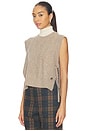 view 2 of 4 Elspeth Sweater Vest in Light Brown