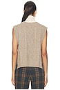 view 3 of 4 Elspeth Sweater Vest in Light Brown