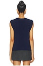 view 3 of 5 Elspeth Sweater Vest in Navy