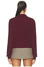 view 4 of 5 Sora Sweater in Oxblood