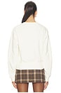 view 3 of 4 Abbey Sweatshirt in Ivory