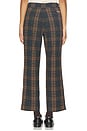 view 4 of 6 Nora Pant in Plaid