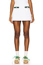 view 1 of 6 Luna Rib Knit Skirt in Ivory