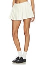 view 4 of 7 JUPE PATINEUSE COURTE GISELLE in Cream