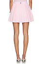 view 4 of 6 X Hvn Joelle Skirt in White & Orchid Pink