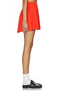 view 2 of 6 MINIFALDA CIRCULAR KATE in Grenadine Red