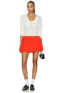view 5 of 6 MINIFALDA CIRCULAR KATE in Grenadine Red