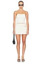 view 5 of 6 JUPE COURTE GISELA in Whisper White