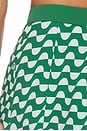 view 6 of 6 JUPE COURTE ELLA in Garden Green & Green Tint