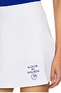 view 6 of 6 Ella High Waisted Skirt in White